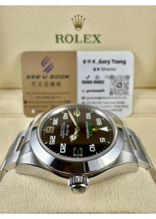 二手 ▶️ Rolex 勞力士 Air-King ◀️ 116900 2020年錶 (40mm)